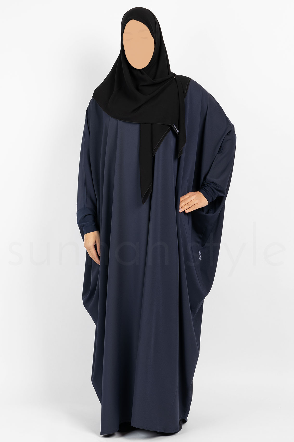 Sunnah Style Essentials Square Hijab Standard Black